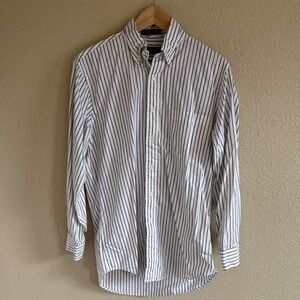 Courtenay Cotton Oxford Striped Shirt